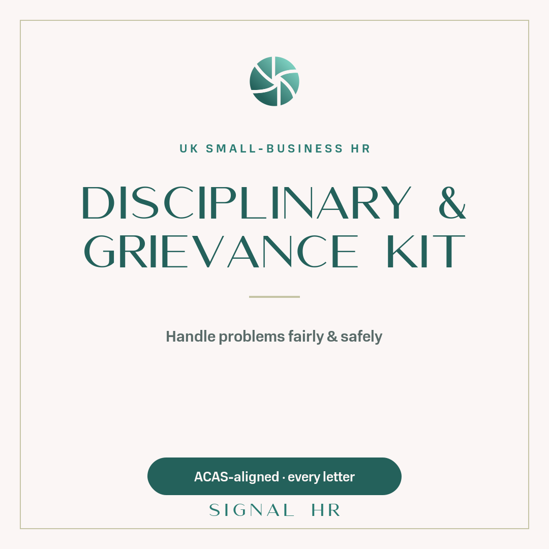 Disciplinary & Grievance Kit