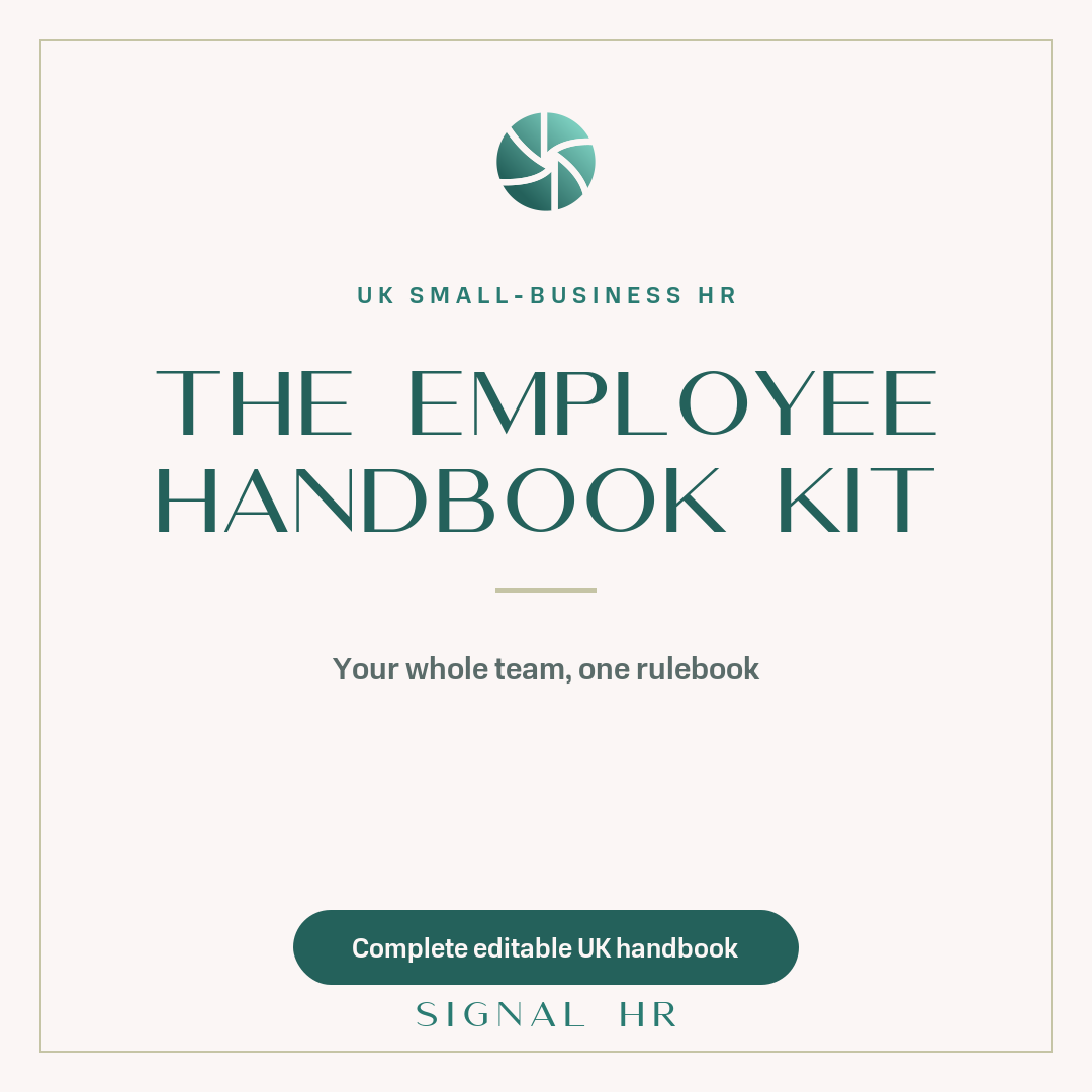The Employee Handbook Kit