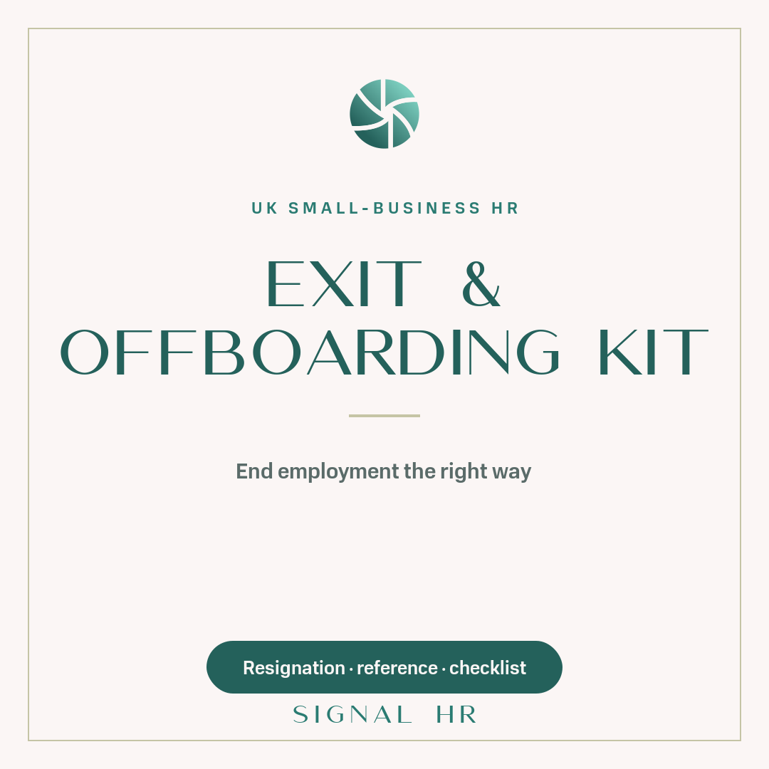 Exit & Offboarding Kit